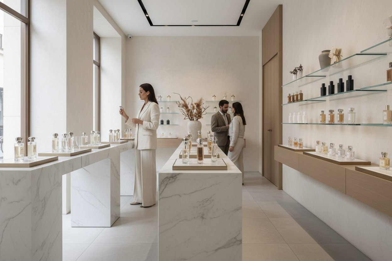 profumeria lusso minimal lifestyle