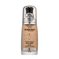 Deborah Milano 24 Ore Perfect Fondotinta Liquido con Acido Ialuronico SPF20 30 ml – Makeup Donna Idratante Lunga Tenuta