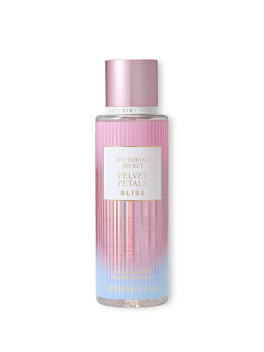 Victoria's Secret Velvet Petals Bliss Body Mist Donna 250ml – Floreale Fruttata Muschiata