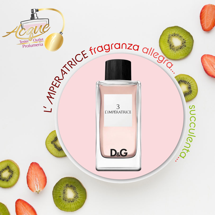 Dolce&Gabbana L'Imperatrice Eau de Toilette 100 ml – Profumo Donna Fruttato Floreale Fresco