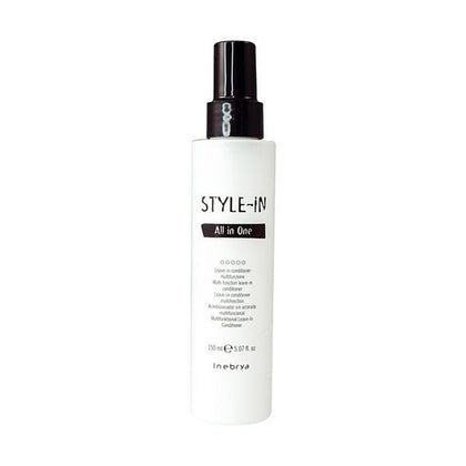 Inebrya Style-In All in One Balsamo Senza Risciacquo 150ml – Trattamento Capelli Multi-Beneficio Idratante Anti-Crespo