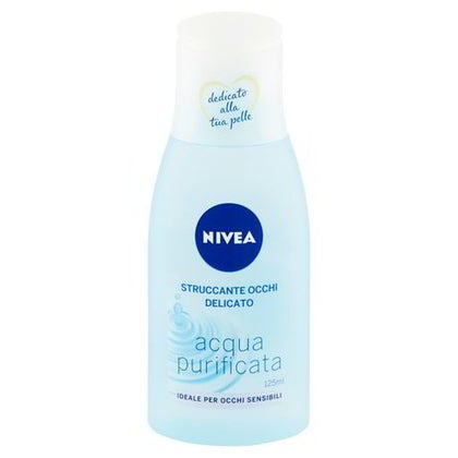 Nivea Face Cleansing Struccante Occhi 125 ml – Rimozione Trucco Delicata Idratante Testato Oftalmologicamente