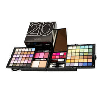Nouba Trousse 210 Palette Make-Up Viso Occhi Labbra – 72 Ombretti 6 Lipgloss Mascara Pennelli