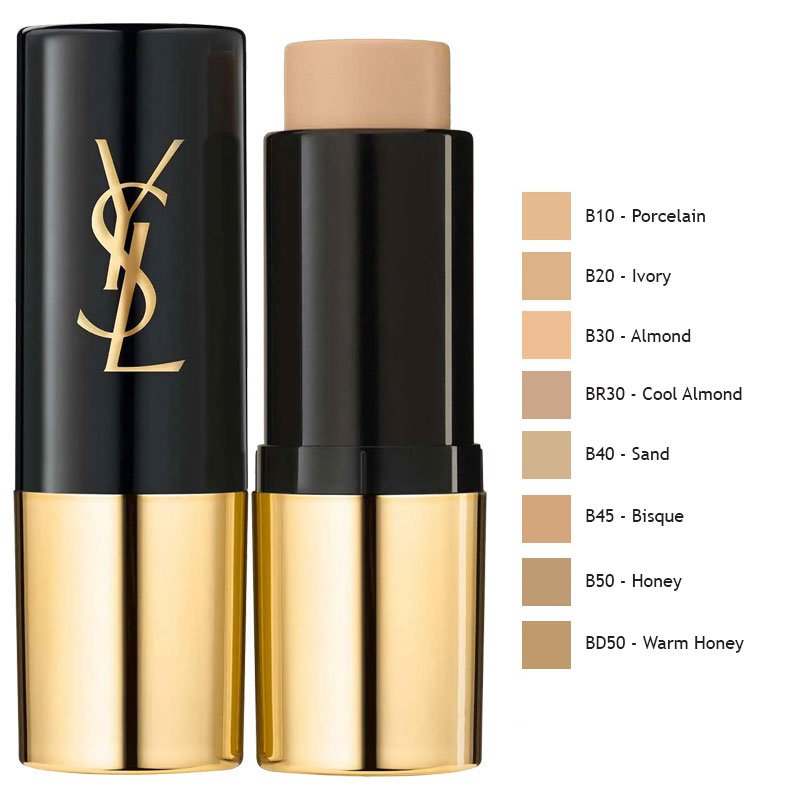 YSL All Hours Foundation Stick – Fondotinta Stick Waterproof 24h Viso