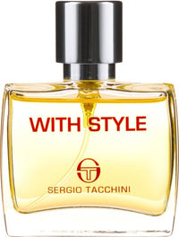 Sergio Tacchini With Style Eau de Toilette 100 ml – Profumo Uomo Aromatico Fougère Fresco
