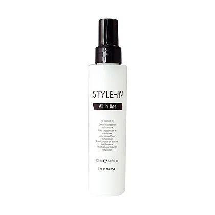 Inebrya Style-In All in One Balsamo Senza Risciacquo 150ml – Trattamento Capelli Multi-Beneficio Idratante Anti-Crespo