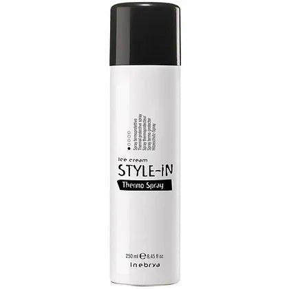 Inebrya Ice Cream Thermo Spray Termoprotettivo 250 ml – Protezione Calore Capelli Piastra Arricciacapelli