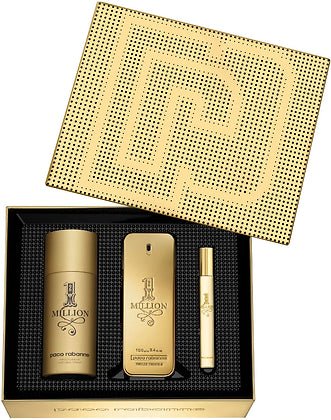 Paco Rabanne 1 Million Eau de Toilette Cofanetto 100 ml – Set Regalo Uomo con Deo e Travel Spray