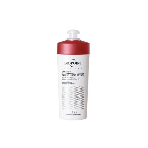 Biopoint Styling Straight Fluido Liscio Setoso Controllo Leggero 200ml – Olio Macadamia UV