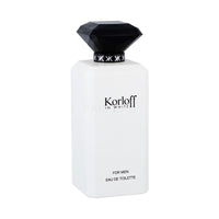 Korloff In White Eau de Toilette 88 ml – Profumo Uomo Aromatico Fougère Fresco