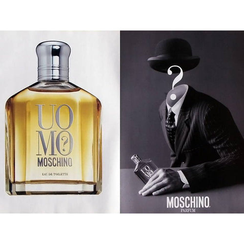 Moschino Uomo? Eau de Toilette 125 ml – Profumo Unisex Legnoso Floreale Muschiato