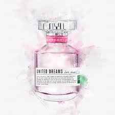 Benetton United Dreams Love Yourself Eau de Toilette 80 ml – Profumo Donna Floreale Fruttato Vibrante