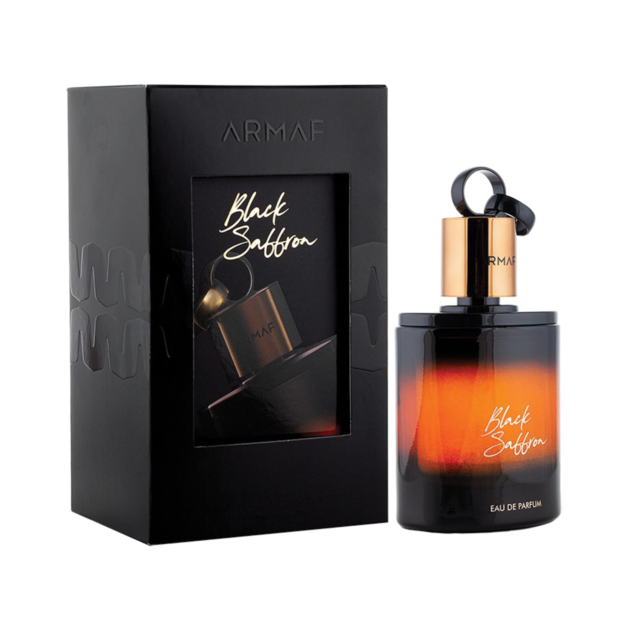 Armaf Black Saffron Eau de Parfum – Profumo Uomo Orientale Legnoso Speziato Avvolgente