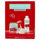 Clinians Antirughe Repair Cofanetto 3 in 1 – Crema Viso + Acqua Micellare + Face Roller