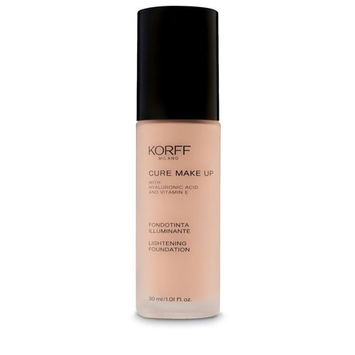 Korff Cure Make Up Fondotinta Fluido Illuminante Con Acido Ialuronico e Vitamina E SPF15 30 ml