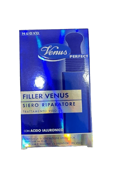 Venus Cosmetic Perfect Filler Siero Riparatore Viso Acido Ialuronico 30ml – Antiage Rimpolpante Omega 3