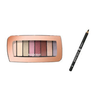 Deborah Milano Color Moods Palette Ombretti + Eyeliner – 8 Shade Mat Shimmer Metallic 8 g