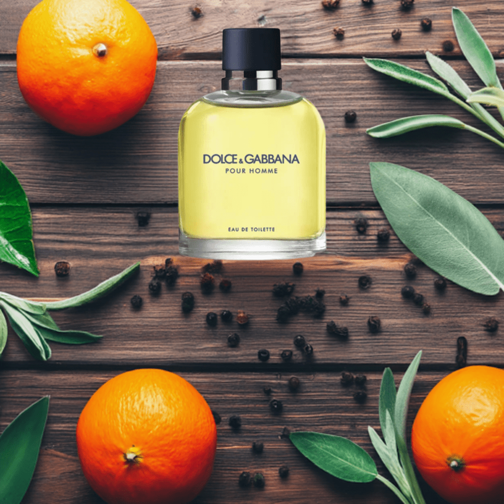Dolce & Gabbana Pour Homme Eau de Toilette 125 ml – Profumo Uomo Aromatico Fougere Mediterraneo