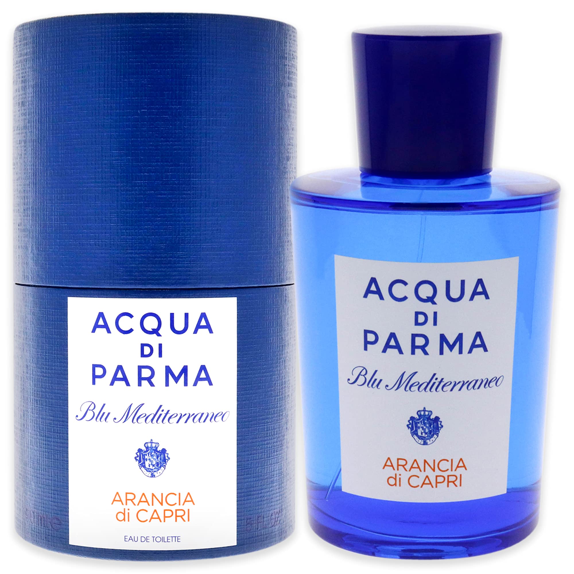 Acqua di Parma Blu Mediterraneo Arancia di Capri Eau de Toilette 180 ml – Profumo Unisex Agrumato Fresco Mediterraneo