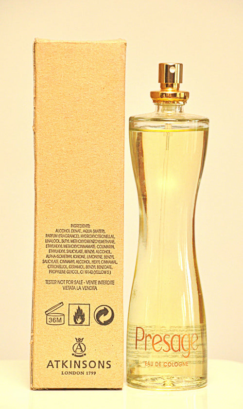 Atkinsons Presage Eau de Cologne 50 ml – Profumo Unisex Aromatico Vintage