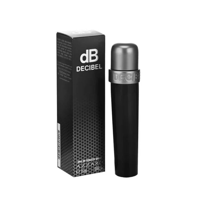 Azzaro Decibel Eau de Toilette 25 ml – Profumo Uomo Aromatico Speziato Intenso