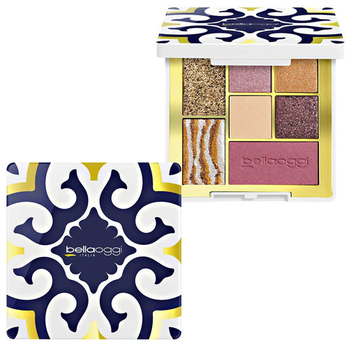 Bellaoggi Mediterranean Frames Trousse Piccola – Palette Ombretti e Blush - Acque Profumeria