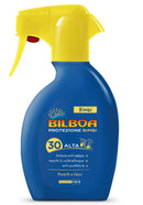 Bilboa Bimbi Trigger Solare 250ml – Spray Solare Bambini SPF30 SPF50+ Delicato Resistente Acqua - Acque Profumeria