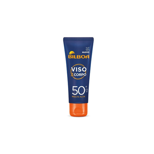 Bilboa Viso & Corpo Crema Solare 75ml – Solare Viso e Corpo SPF15 SPF30 SPF50+ Idratante - Acque Profumeria