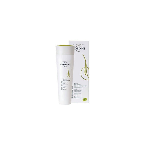 Biopoint Dermopurificante Shampoo 200ml Capelli Grassi – Capelli Purificati Freschi Equilibrati - Acque Profumeria