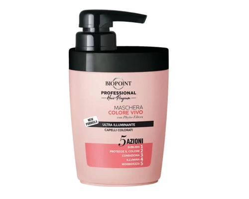 Biopoint Mask Siero ColoreVivo 300ml – Capelli Colorati Luminosi Protetti - Acque Profumeria