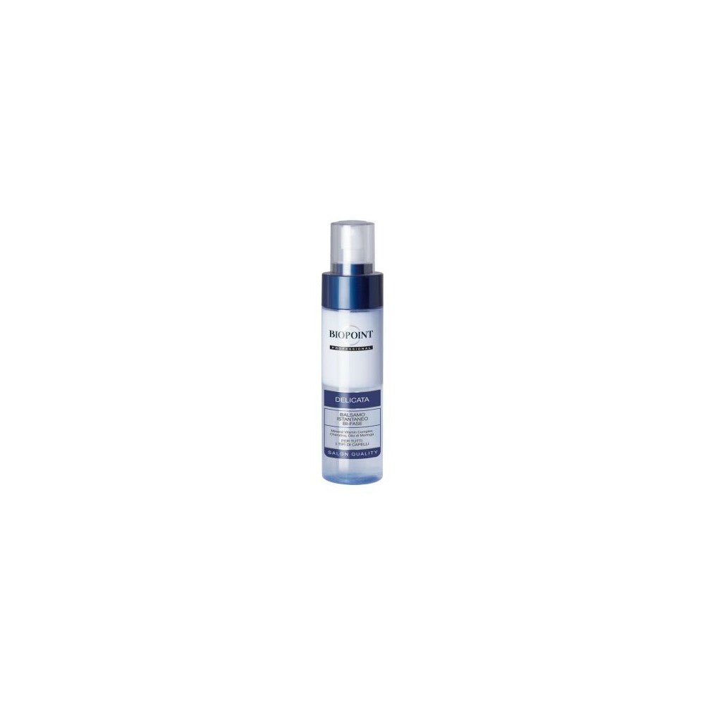 Biopoint Professional Balsamo Bi - Fase Delicato 200ml – Capelli Morbidi Idratati Districati - Acque Profumeria