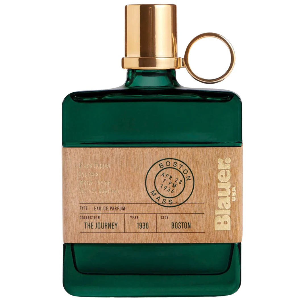 Blauer The Journey Collection Boston 1936 for Man Eau de Parfum 80 ml – Profumo Uomo Legnoso Aromatico