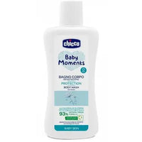 Chicco Baby Moments Bagnoschiuma Senza Lacrime 200ml – Calendula Glicerina Vegetale Neonati