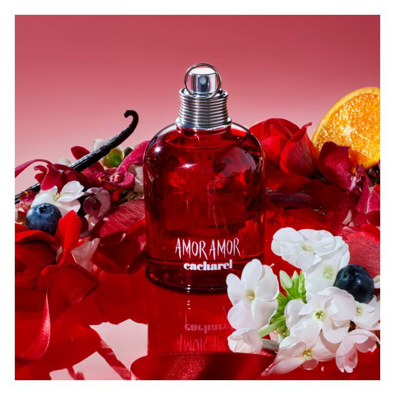 Cacharel Amor Amor Eau de Toilette 100 ml – Profumo Donna Floreale Fruttato Passionale