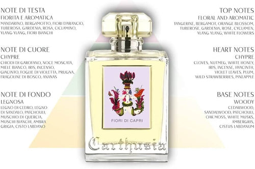 Carthusia Fiori di Capri Eau de Parfum unisex 100ml - Acque Profumeria