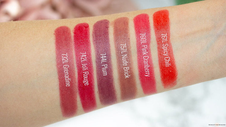 Clarins Joli Rouge Lacquer Baume Couleur Intense 732L – Rossetto Labbra Effetto Vinile