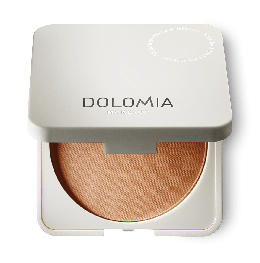 Dolomia Make-Up Linea Pura Fondotinta Compatto Sebo-Normalizzante – Effetto Mat Pelli Grasse 3 Nuance