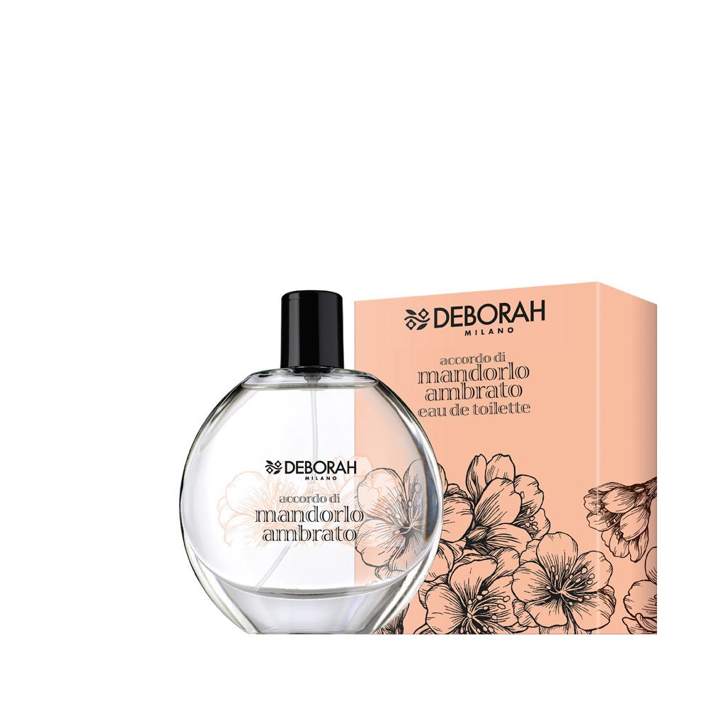 Deborah Accordi Fiori di Mandorlo Ambrato Eau de Toilette 100ml – Profumo Donna Floreale Ambrato Gourmand