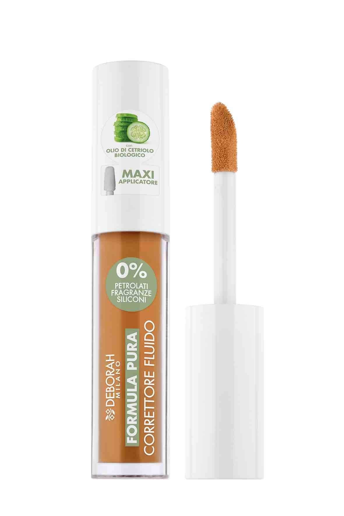 Deborah Formula Pura Correttore Fluido – Correttore Liquido Formula Naturale - Acque Profumeria