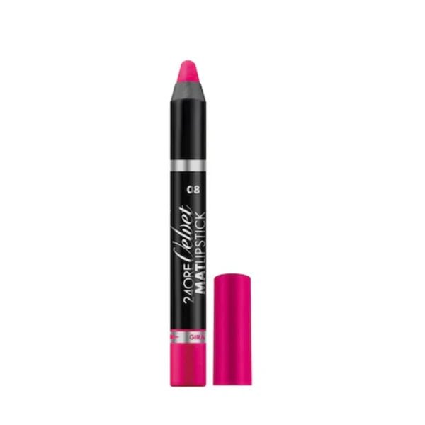 Deborah Milano 24Ore Velvet Mat Lipstick – Rossetto Donna Lunga Durata Opaco - Acque Profumeria