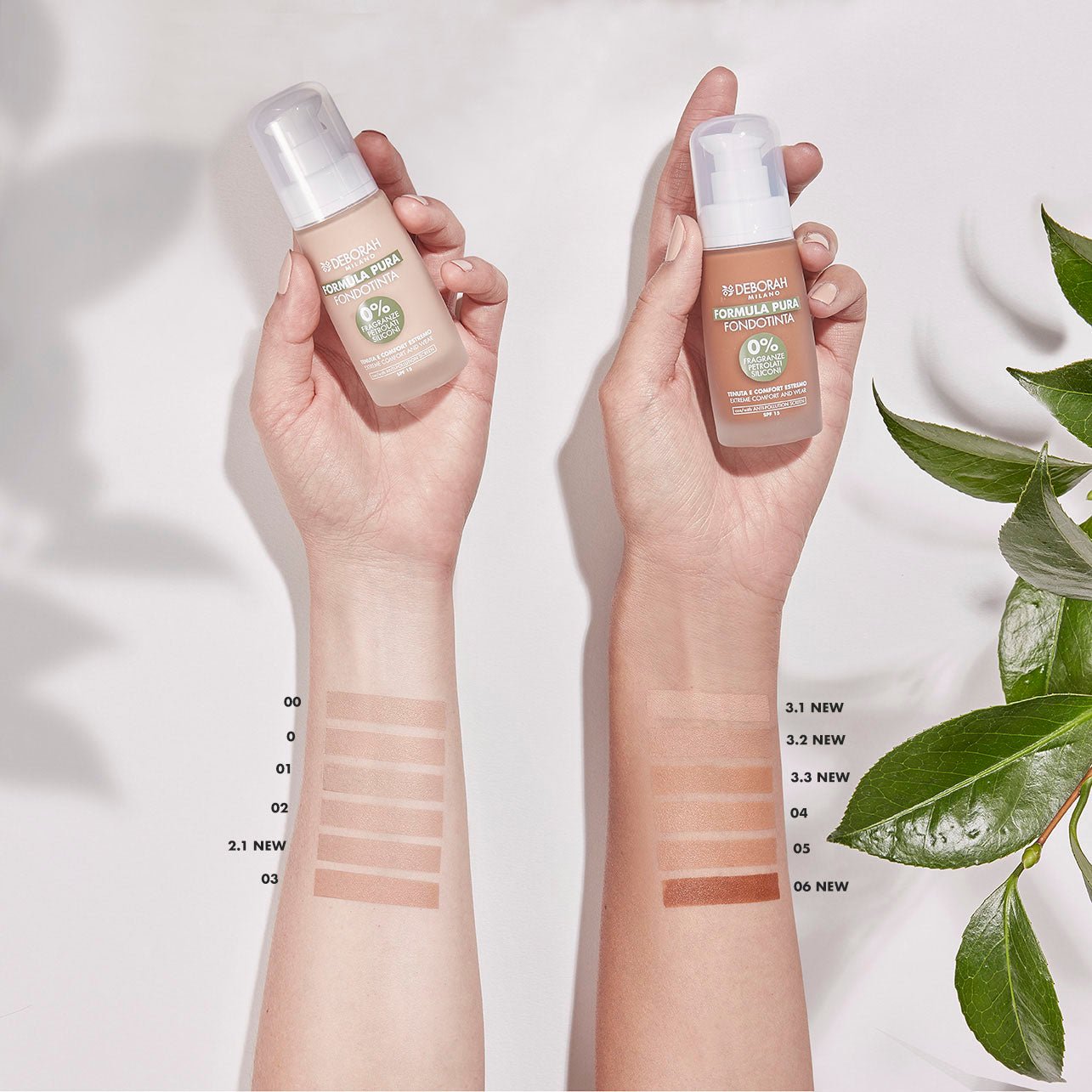 Deborah Milano Fondotinta Nude Bio Formula Pura – Aloe Vera + Vitamina C 30 ml