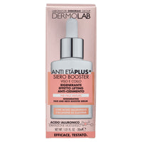 DermoLab Anti-Età Plus Siero Booster Viso e Collo 30 ml – Trattamento Anti-Rughe Rassodante