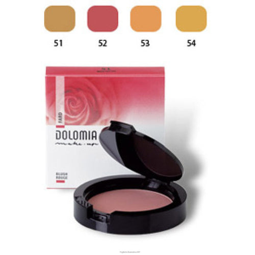 Dolomia Make-Up Fard Compatto Vellutato – Blush Scolpisci Zigomi Lunga Durata 4 Nuance