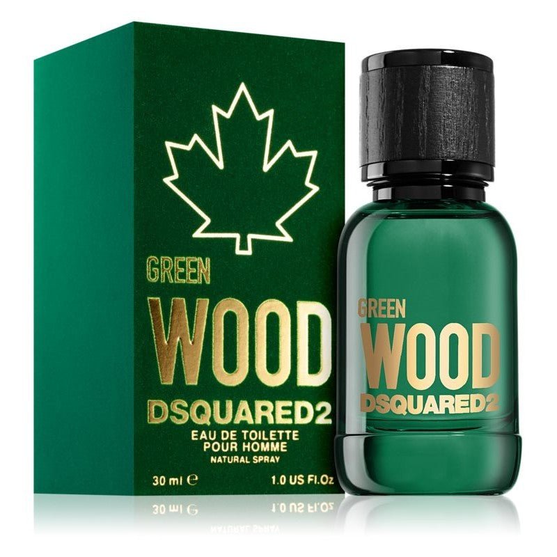 Dsquared2 Green Wood Eau de Toilette – Profumo Uomo Legnoso Aromatico Fresco Naturale
