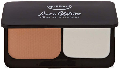 Equilibra Love's Nature Fondotinta Compatto in Crema – Makeup Viso Naturale Vitamina E