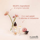 Florena Fermented Skincare Olio Elisir Rigenerante Naturale con Petali di Elicriso Rosa e Olio di Cartamo Fermentato - Acque Profumeria