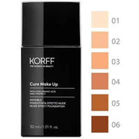 Korff Cure Make Up Invisible Fondotinta Effetto Nude – Acido Ialuronico e Vitamina E 30ml