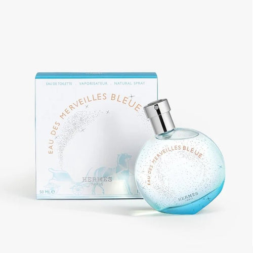 Hermes - Eau des Merveilles Bleue Eau de Toilette – Profumo Donna Legnoso Aromatico Marino - Acque Profumeria