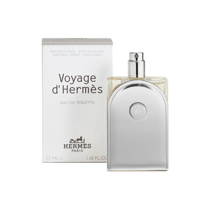 Hermès Voyage d'Hermès Eau de Toilette 35 ml – Profumo Unisex Legnoso Muschiato Fresco - Acque Profumeria