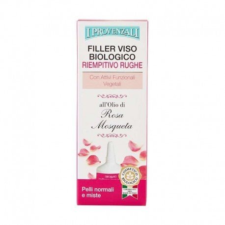 I Provenzali Filler Viso Riempitivo Rughe Rosa Mosqueta 15 ml – Pelli Normali e Miste Anti-Età